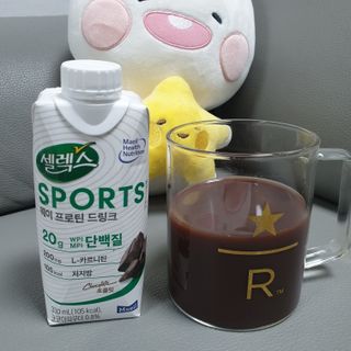 셀렉스스포츠 셀렉스 스포츠 웨이 프로틴 초콜릿 _ 330ml x 12팩 — 5점을 준 리뷰어가 2021년 3월 올린 사용 사진