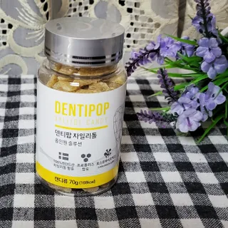 작심연구소 구취제거+충치예방+치아화이트닝 마법의 캔디 덴티팝3종(맛 랜덤 발송) — 5점을 준 리뷰어가 2022년 6월 올린 사용 사진
