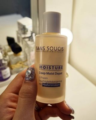 산수시 데포 세럼 수분 물광 비타민 에센스 50ml 기초화장품 — 5점을 준 리뷰어가 2021년 7월 올린 사용 사진