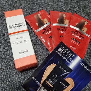 썸헤어 / SUMHAIR 썸헤어 실키 테라피 헤어 에센스 — 4점을 준 리뷰어가 2021년 6월 올린 사용 사진