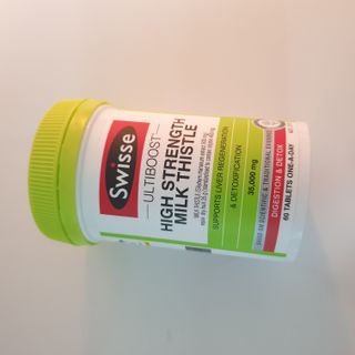 Swisse 스위스 고함량 밀크씨슬 35,000mg 60정 — 5점을 준 리뷰어가 2021년 11월 올린 사용 사진