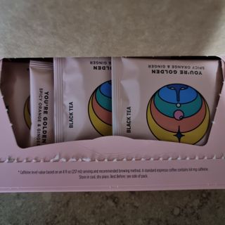 [오프블랙] 아침을 상큼하게 시작하는 에너지티! 유아골든 블렌딩홍차 12T — 5점을 준 리뷰어가 2021년 11월 올린 사용 사진