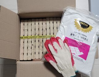[신흥산업] 붙이는 벽돌 황토 파벽돌 230mm 45장,  욕실 인테리어 실내장식 셀프인테리어 — 5점을 준 리뷰어가 2023년 6월 올린 사용 사진