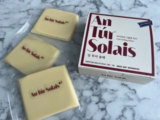 앙투어솔레 아일랜드 구워먹는 치즈 100 자연 치즈 와인안주 300g(100g x 3팩) — 5점을 준 리뷰어가 2022년 8월 올린 사용 사진