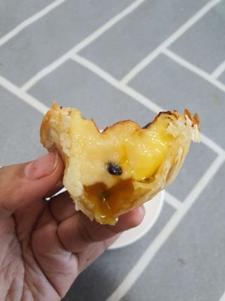 디앙뜨 포르투갈 에그타르트 오리지널 맛+패션후르츠 맛 중 택1 — 5점을 준 리뷰어가 2021년 8월 올린 사용 사진