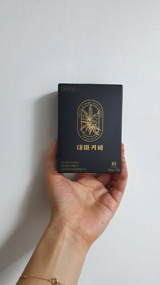 작심연구소 딥슬립커피 /  대마커피  (랜덤 증정) — 5점을 준 리뷰어가 2022년 5월 올린 사용 사진