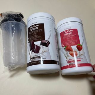 뉴트리션팩토리 닥터큐어 프리미엄쉐이크 다이어트쉐이크 — 4.5점을 준 리뷰어가 2021년 10월 올린 사용 사진