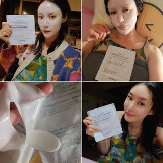 x[웰더마] 프리미엄 사파이어 콜라겐 임팩트 피팅 마스크(4매입/1BOX) — 5점을 준 리뷰어가 2023년 12월 올린 사용 사진