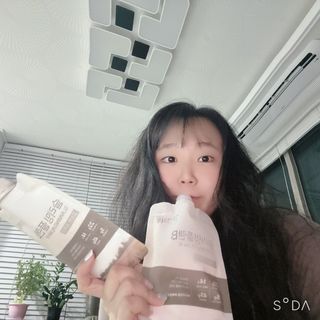 일일하우 슬리밍 플랜B 고소한 귀리맛, 진한 카카오맛 (체중조절식) — 4점을 준 리뷰어가 2023년 7월 올린 사용 사진