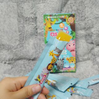 다나음 셀렌에 빠진 아연면역젤리 열대과일맛+사과맛 — 5점을 준 리뷰어가 2021년 3월 올린 사용 사진