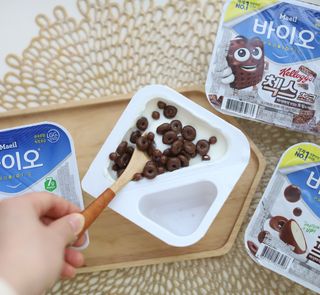 매일바이오 토핑요거트 — 5점을 준 리뷰어가 2021년 6월 올린 사용 사진