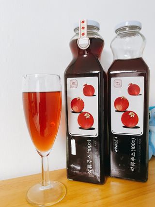 [바이윙클] 페르시아 유기농 석류 착즙주스 750ml 2병 + 선물박스 세트 — 5점을 준 리뷰어가 2022년 3월 올린 사용 사진