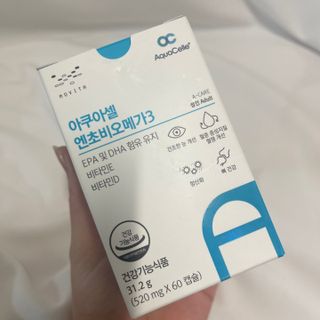 메디포스트 모비타 아쿠아셀 엔초비오메가3 60캡슐 — 5점을 준 리뷰어가 2023년 1월 올린 사용 사진