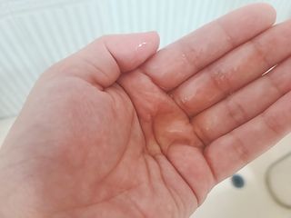 더마힐 헤어 컨디셔닝 샴푸 500ml 3종 중 택1 — 5점을 준 리뷰어가 2021년 3월 올린 사용 사진