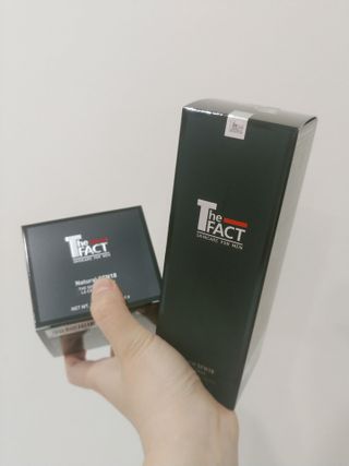 The Fact [5 IN 1] 더 팩트 내추럴 에스에프엔 에이틴 스킨토너+크림 세트 — 5점을 준 리뷰어가 2021년 5월 올린 사용 사진