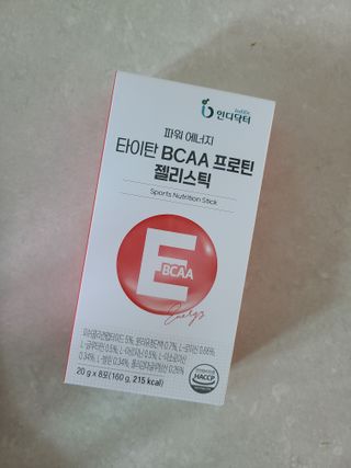 [인디닥터] 타이탄 BCAA 프로틴 젤리스틱 — 5점을 준 리뷰어가 2022년 6월 올린 사용 사진