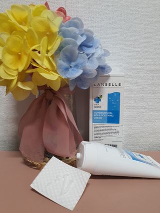 랑벨 수퍼내츄럴 아쿠아 수딩 크림 100ml — 5점을 준 리뷰어가 2022년 4월 올린 사용 사진