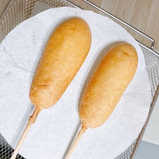 오마뎅 한우핫도그 — 5점을 준 리뷰어가 2021년 5월 올린 사용 사진