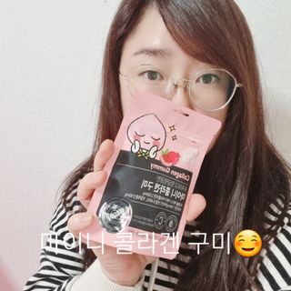 일동제약 마이니 마이니 늘씬날씬 콜라겐 세트 — 5점을 준 리뷰어가 2021년 2월 올린 사용 사진