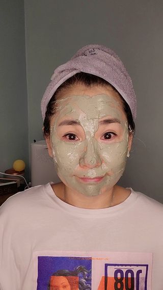 마리엔메이 시카 티트리 수딩 워시오프 마스크팩 125g — 5점을 준 리뷰어가 2022년 4월 올린 사용 사진