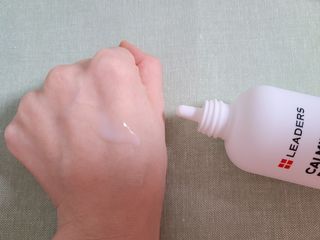리더스코스메틱 리더스 카밍 바이오틱스 에센스 워터 — 5점을 준 리뷰어가 2021년 1월 올린 사용 사진