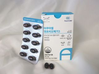 메디포스트 모비타 아쿠아셀 엔초비오메가3 60캡슐 — 5점을 준 리뷰어가 2022년 11월 올린 사용 사진