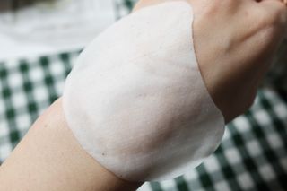 씨드렛 큐컴버 수딩 토너 패드 — 5점을 준 리뷰어가 2023년 2월 올린 사용 사진