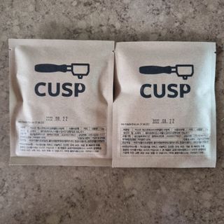 커스프 드립백 커피 G1원두 버라이어티팩 12g 12개입 — 5점을 준 리뷰어가 2022년 8월 올린 사용 사진