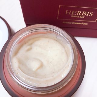 약손명가코스메틱 헤르비스 아로마 크림팩 50ml — 4.5점을 준 리뷰어가 2021년 2월 올린 사용 사진