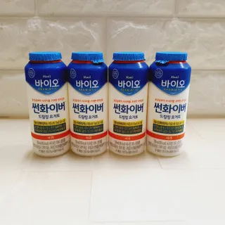 LIVE 매일바이오 썬화이버 드링킹 요거트 — 5점을 준 리뷰어가 2022년 8월 올린 사용 사진