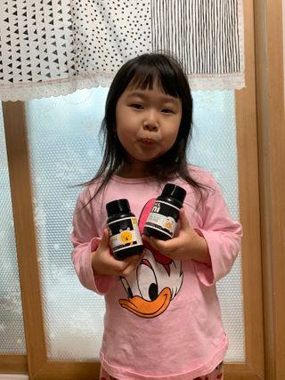 일동제약 마이니 마이니 지니키즈 유산균 츄어블, 멀티비타 set — 3점을 준 리뷰어가 2021년 3월 올린 사용 사진