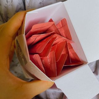 [인디닥터] 면역 생생 핑크 이뮨 젤리 — 5점을 준 리뷰어가 2022년 4월 올린 사용 사진