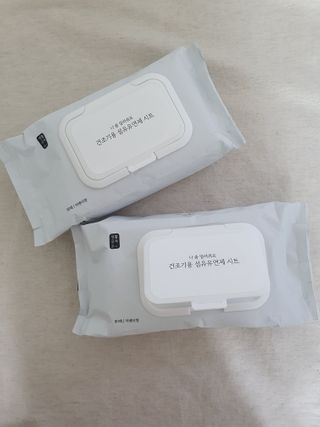 [생활공작소] 건조기용 섬유유연제 시트 80매 x 2입 — 5점을 준 리뷰어가 2021년 2월 올린 사용 사진