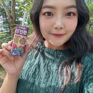 [롯데칠성] 야채듬뿍 더'진한 [롯데칠성] 야채는 이제 COLORFULL! 야채듬뿍  더 진한 레드 4개 +퍼플 4개 (총 8개) — 5점을 준 리뷰어가 2023년 6월 올린 사용 사진