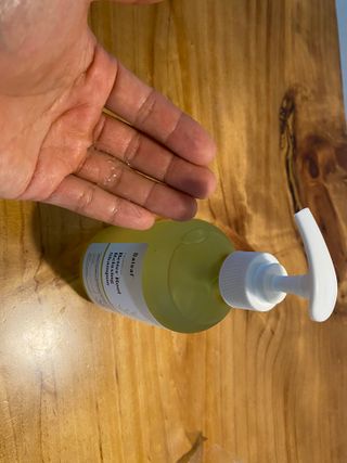 달리프 클로렐라 베러 루트 릴렉싱 샴푸 500ml — 5점을 준 리뷰어가 2021년 5월 올린 사용 사진