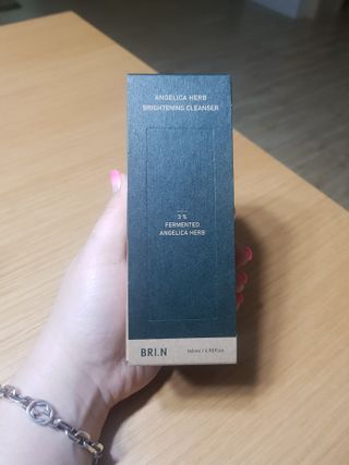 풀무원 브리엔 엔젤리카 허브 브라이트닝 클렌저+전용펌프 — 5점을 준 리뷰어가 2021년 2월 올린 사용 사진