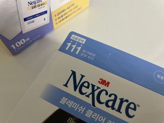 3M 넥스케어 블레미쉬 여드름패치 릴리프 111매(짜기 전 케어) +알코올스왑 증정 — 5점을 준 리뷰어가 2024년 5월 올린 사용 사진