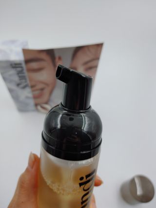 헤어플러스 콴디 아침세안제 폼클렌징 퓨어 어니스티 모닝클렌저 — 3점을 준 리뷰어가 2021년 7월 올린 사용 사진