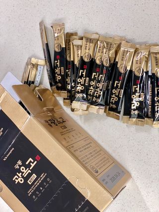 광동생활건강 MF[광동] 식약처 기능성 인정 건강기능식품, 광동 광옥고 밸런스 10mL * 100포 — 5점을 준 리뷰어가 2024년 6월 올린 사용 사진