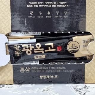 광동생활건강 MF[광동] 식약처 기능성 인정 건강기능식품, 광동 광옥고 밸런스 10mL * 100포 — 5점을 준 리뷰어가 2024년 6월 올린 사용 사진