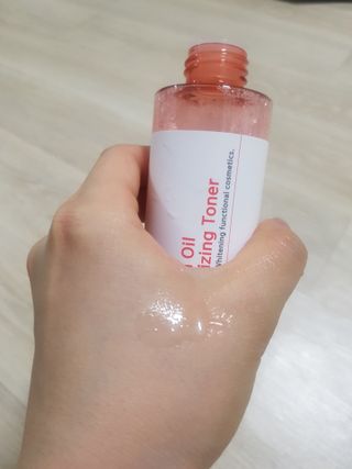 아이앤립 / EYENLIP 아이앤립 연어오일 리바이탈라이징 토너+앰플+크림 3종 세트 — 5점을 준 리뷰어가 2021년 4월 올린 사용 사진