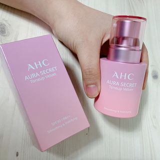 AHC 아우라 시크릿 톤업 벨벳 — 5점을 준 리뷰어가 2021년 4월 올린 사용 사진