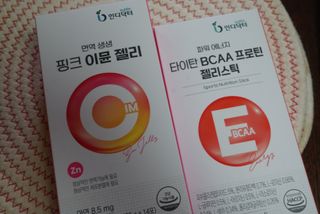 인디닥터 면역 생생 핑크 이뮨 젤리 + 타이탄 BCAA 프로틴 젤리스틱 — 5점을 준 리뷰어가 2022년 3월 올린 사용 사진