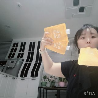 [덜다] 든든 식물성 단백질 쉐이크 40g X 7입 (곡물/딸기) — 4점을 준 리뷰어가 2023년 8월 올린 사용 사진
