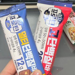 이지프로틴바 3종x각 2ea (고단백질바, 멀티단백질바, 식물성단백질바) — 4.5점을 준 리뷰어가 2024년 3월 올린 사용 사진