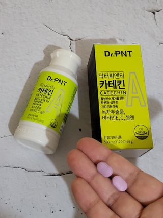 닥터피엔티 [Dr.PNT] 건강한 다이어트, 기능성 원료로 시작! 슬림핏 다이어트+카테킨 [1개월분] — 4점을 준 리뷰어가 2022년 12월 올린 사용 사진