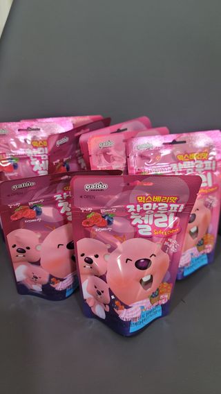[팔도] 잔망루피젤리 믹스베리맛 42g 8개 — 5점을 준 리뷰어가 2022년 1월 올린 사용 사진