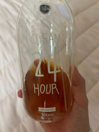 클린24시간 레드박스 1BOX(5포) + 전용보틀(500ml) — 5점을 준 리뷰어가 2024년 1월 올린 사용 사진