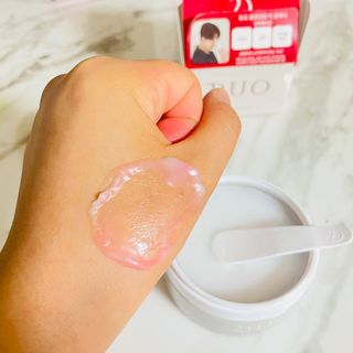 듀오코리아 [듀오] 피부맞춤형 저자극 클렌징밤 1종 랜덤발송 (모공케어,안색개선,안티에이징,블랙헤드) — 5점을 준 리뷰어가 2022년 8월 올린 사용 사진