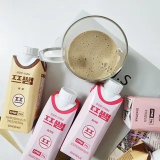 파워풀엑스 [프쌤] 더 맛있고 강력해진 고단백 음료 3종 (초코맛,딸기맛,커피맛) — 5점을 준 리뷰어가 2023년 1월 올린 사용 사진